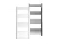 Design towel warmer, hydraulic, for central heating - BILBAO WHITE 50
